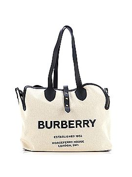 Burberry Soft Belt Bag Canvas with Leather Medium (view 1)