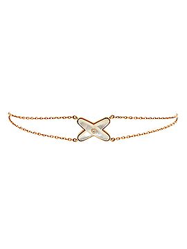 Chaumet Jeux de Liens Bracelet 18K Rose Gold with Mother of Pearl and Diamond (view 1)