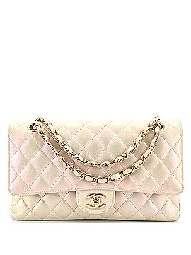 Chanel Classic Double Flap Bag Quilted Iridescent Calfskin Medium (view 1)