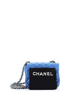 Chanel Square Classic Single Flap Bag Quilted Lambskin Mini (view 2)