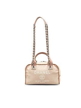 Chanel Small Deauville Bowling Satchel (view 1)