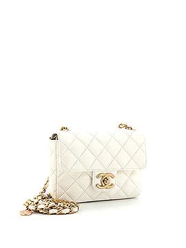 Chanel Casino Royale Charms Square Flap Bag Quilted Lambskin with Enamel Mini (view 2)