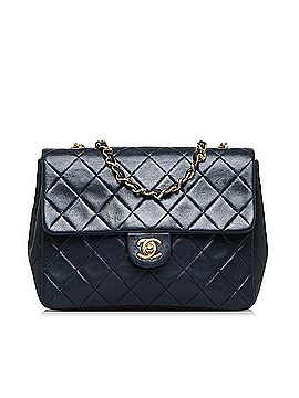 Chanel Mini Classic Square Lambskin Single Flap Bag (view 1)
