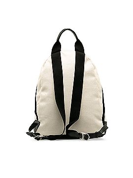 Balenciaga Navy Canvas Backpack (view 2)