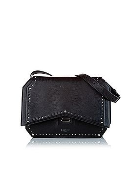 Givenchy Studded Bow Cut Leather Shoulder Bag (view 1)