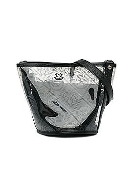 Chanel Camellia PVC Bucket Bag (view 1)