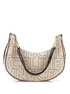 Céline Ava Bag Logo All Over Textile Medium (view 1)