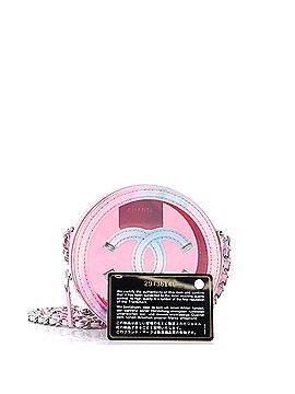 Chanel Filigree Round Clutch with Chain PVC with Lambskin Mini (view 2)