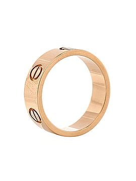 Cartier Love Band Ring 18K Rose Gold (view 2)