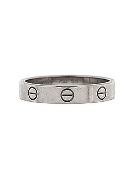 Cartier Love Wedding Band Ring 18K White Gold (view 1)