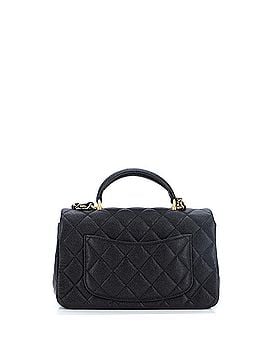 Chanel Classic Single Flap Top Handle Bag Quilted Caviar Mini (view 2)