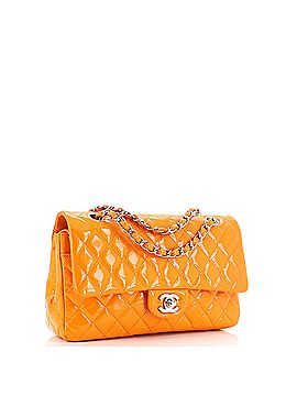 Chanel Classic Double Flap Bag Quilted Patent Medium (view 2)