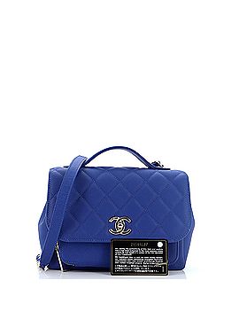 Chanel Business Affinity Flap Bag Quilted Caviar Small (view 2)