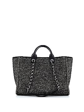 Chanel Deauville Tote Wool Large (view 2)