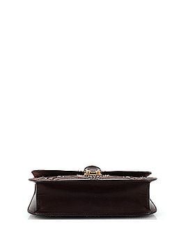 Valentino Garavani Glam Lock Shoulder Bag Embroidered Leather Medium (view 2)