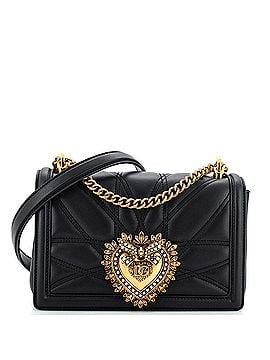 Dolce & Gabbana Devotion Crossbody Bag Quilted Leather Medium (view 1)