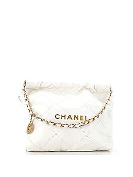 Chanel 22 Chain Hobo Quilted Calfskin Small (view 1)