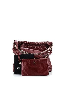 Chanel 22 Chain Hobo Quilted Calfskin Small (view 2)