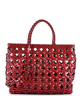 Christian Dior DiorCabas Tote Cannage Woven Leather (view 1)