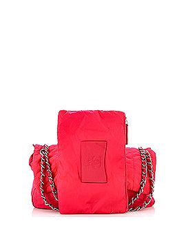 Chanel Soft Shell Flap Bag Vertical Quilted Nylon Jumbo (view 2)