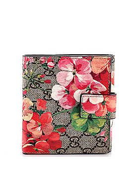 Gucci French Flap Wallet Blooms Print GG Coated Canvas (view 1)