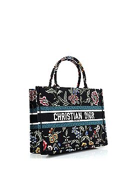 Christian Dior Book Tote Embroidered Canvas Medium (view 2)