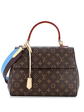 Louis Vuitton Cluny Top Handle Bag Monogram Canvas MM (view 1)