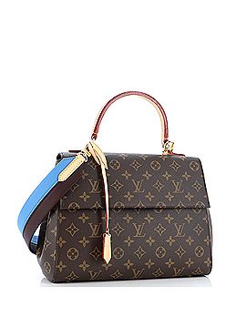 Louis Vuitton Cluny Top Handle Bag Monogram Canvas MM (view 2)