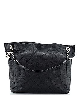 Chanel CC Pocket Hobo Quilted Caviar Medium (view 1)