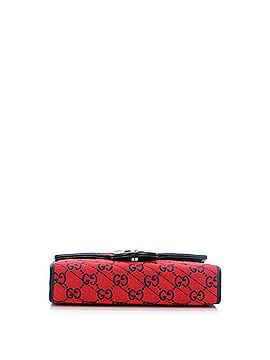 Gucci GG Marmont Chain Wallet Diagonal Quilted GG Canvas Mini (view 2)
