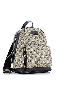 Gucci Zip Pocket Backpack Printed GG Coated Canvas Small (view 2)