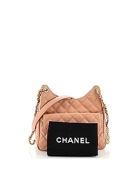 Chanel Wavy CC Hobo Quilted Caviar Medium (view 2)