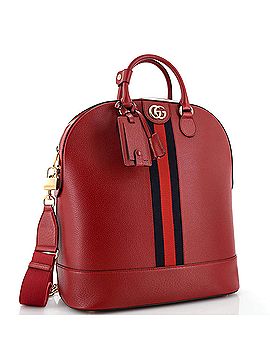 Gucci Savoy Web Bowling Tote Leather Small (view 2)
