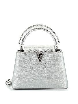 Louis Vuitton Flower Chain Capucines Bag Leather with Lizard Mini (view 1)