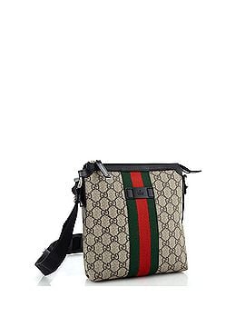 Gucci Web Messenger Bag GG Coated Canvas Small (view 2)