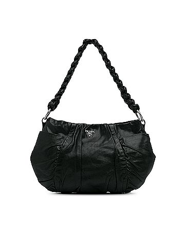 Prada vitello hotsell daino hobo bag