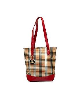 Burberry Haymarket Check Tote (view 1)