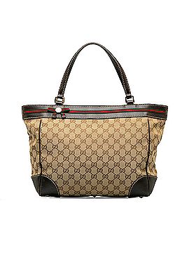 Gucci GG Canvas Mayfair Tote Bag (view 1)
