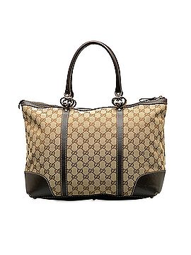 Gucci GG Canvas Lovely Tote Bag (view 2)