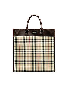 Burberry House Check Tote (view 1)