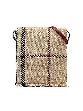 Burberry Wool House Check Crossbody (view 1)