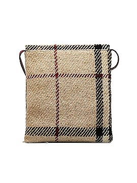 Burberry Wool House Check Crossbody (view 2)