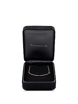 Tiffany & Co. T Smile Chain Bracelet 18K Yellow Gold Medium (view 2)