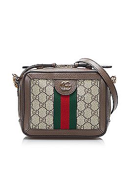 Gucci GG Supreme Ophidia Satchel (view 1)