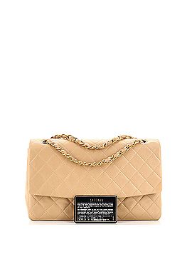 Chanel Vintage CC Chain Flap Bag Quilted Lambskin Large (view 2)