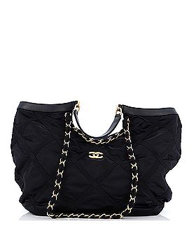 Chanel Lifestyle Shopping Bag Nylon with Grosgrain Maxi (view 1)