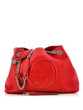 Gucci Soho Chain Strap Shoulder Bag Leather Medium (view 1)