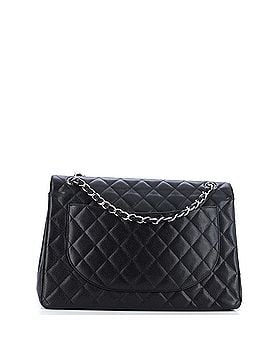 Chanel Classic Double Flap Bag Quilted Caviar Maxi (view 2)