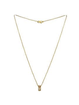 Louis Vuitton Empreinte Pendant Necklace 18K Yellow Gold with Pave Diamonds (view 2)