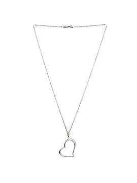 Piaget Limelight Hearts Pendant Necklace 18K White Gold with Diamonds Medium (view 2)
